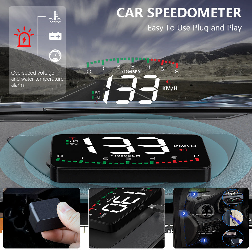 Automotive HD Speed Projector Display - Quick Hack