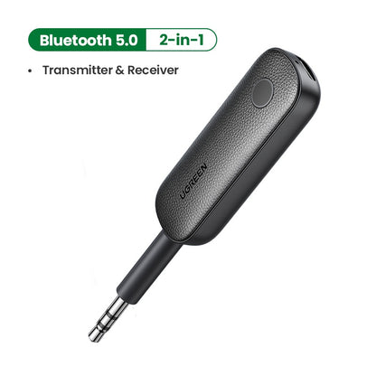 Bluetooth 5.0 Receiver & Transmitter Car Aux Audio Adapter - Quick Hack