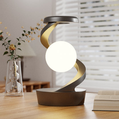 Rotating Moon Desk Lamp with Wireless Charging - Quick Hack