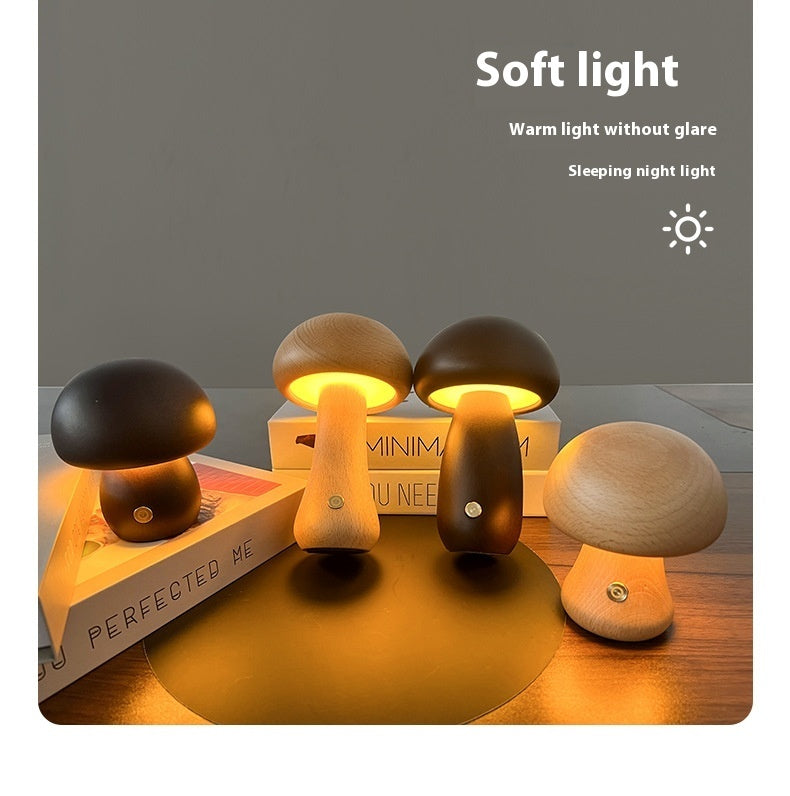 Creative Mushroom Bedside Night Lamp