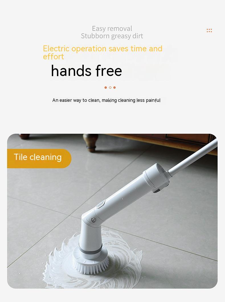 Electric Spin Scrubber - Effortless, Powerful Cleaning - Quick Hack