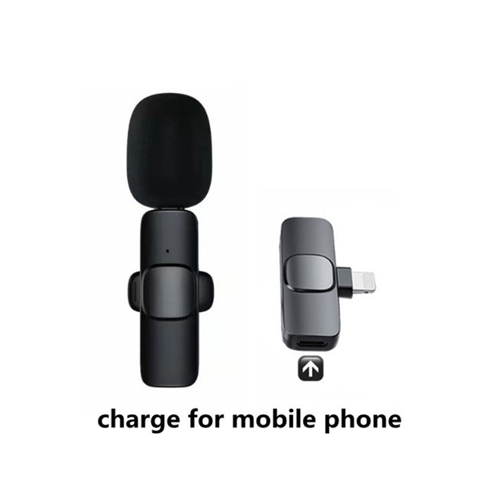 Wireless Lavalier Microphone - Mini Mic for iPhone & Android - Quick Hack