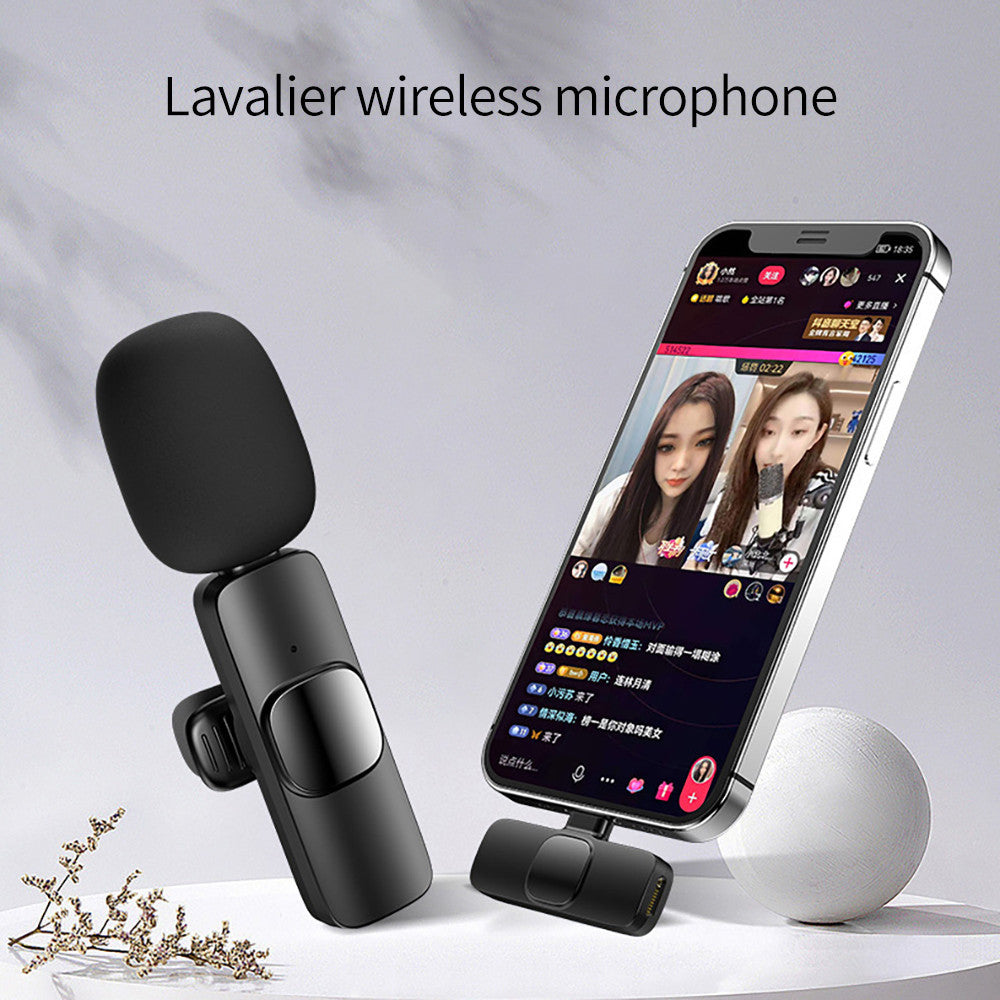 Wireless Lavalier Microphone - Mini Mic for iPhone & Android - Quick Hack