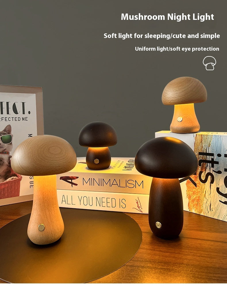 Creative Mushroom Bedside Night Lamp